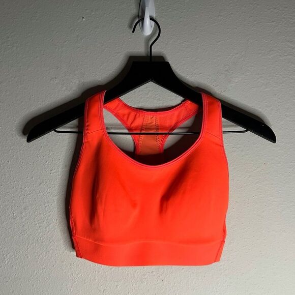 Athleta Hustle Racerback Sports Bra Size 32D/DD - Picture 2 of 10
